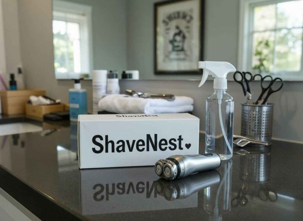 How to Clean Your Electric Shaver Using a Spray Cleaner and Lubricant