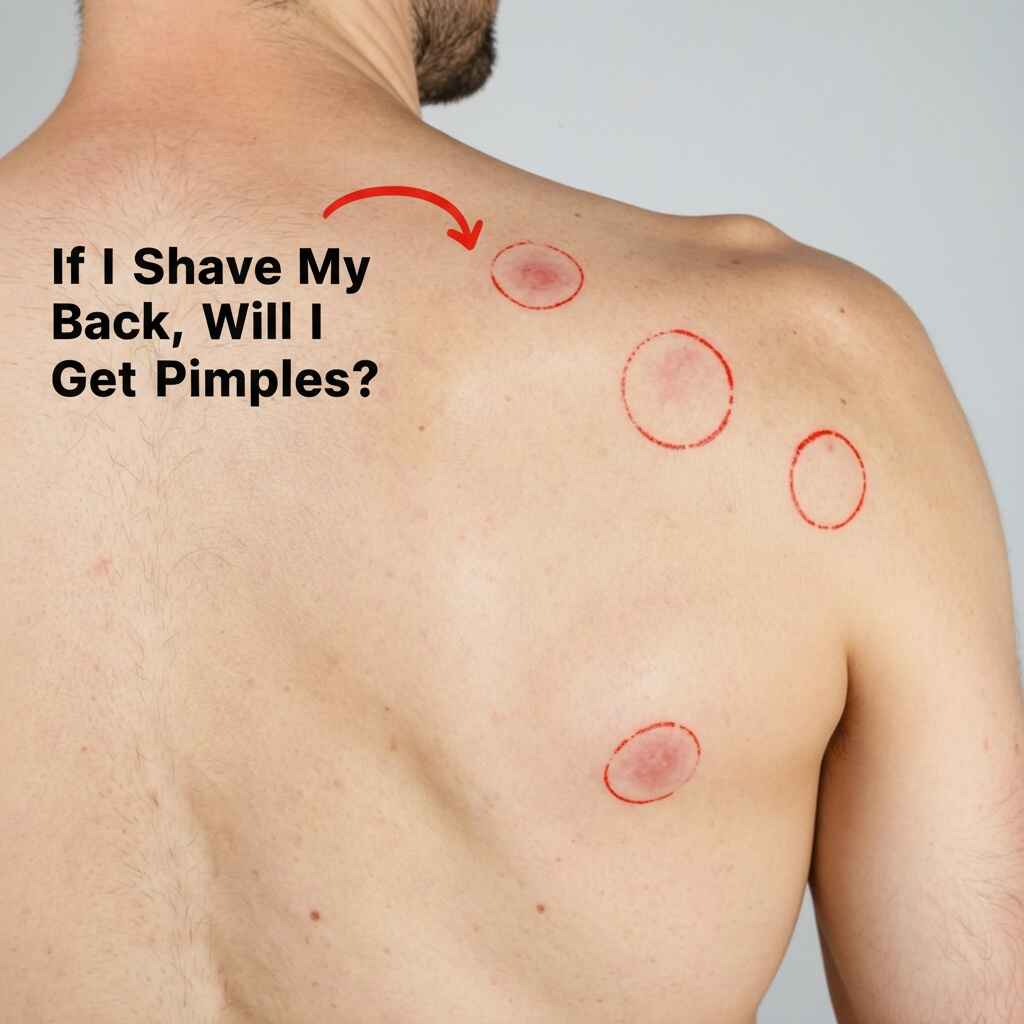 If I Shave My Back, Will I Get Pimples?
