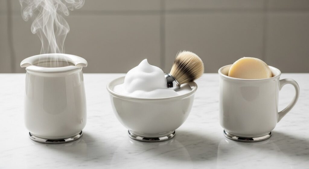 Shaving Scuttle vs Shaving Bowl vs Mug – Which is Best?